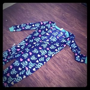 Skull onesie
